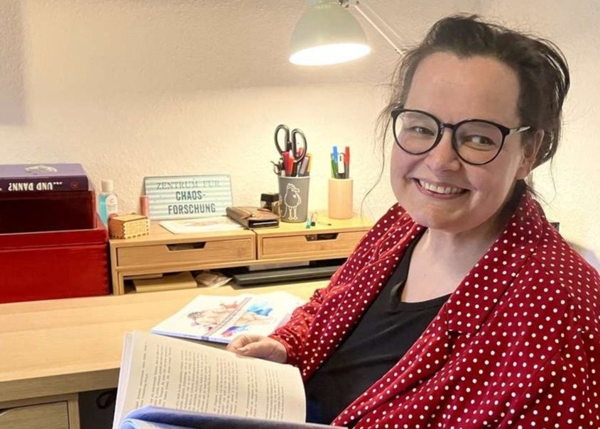 Tina Kuschel will mit ihrem Buch anderen Menschen mit Übergewicht Mut machen. © Lea Borner